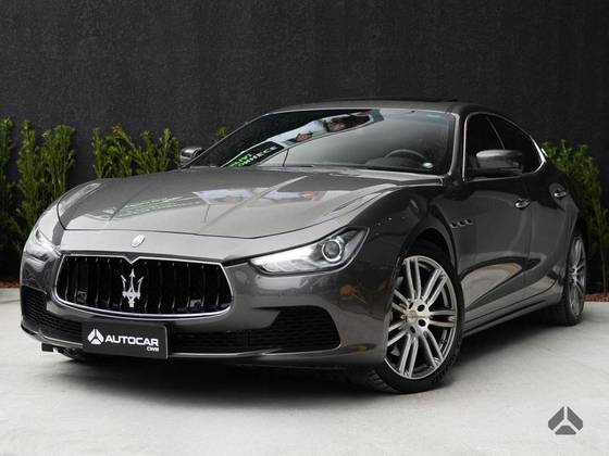 MASERATI GHIBLI 3.0 V6 TURBO GASOLINA AUTOMÁTICO MASERATI GHIBLI 3.0 V6 TURBO GASOLINA AUTOMÁTICO